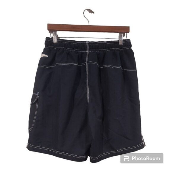 Men's Speedo Navy Blue Board Shorts Size Large - Picture 2 of 7